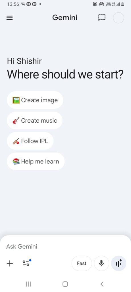 android gemini new floating ui