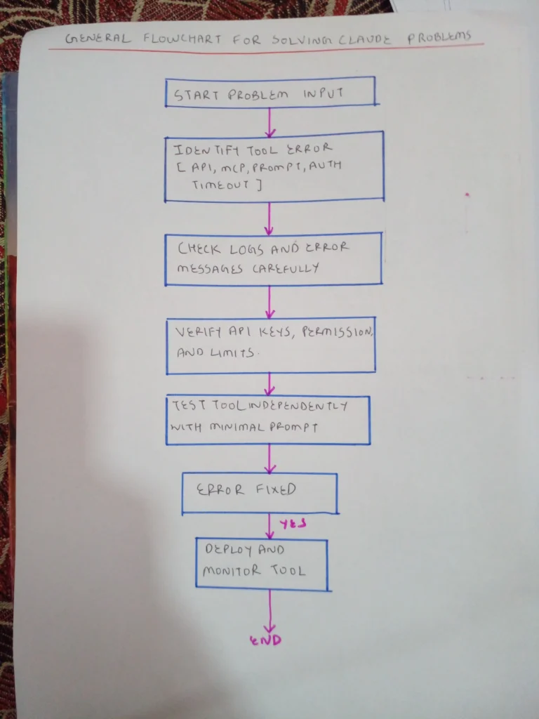 claude tool flowchart