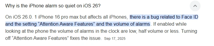 ios 26.4 new alarm feature