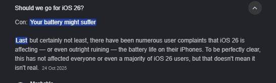 ios 26.5 problems solutions