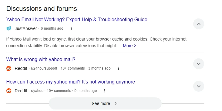 yahoo mail problems and solutions
