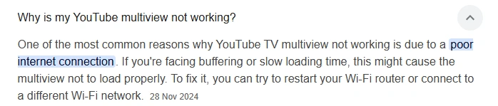 youtube tv multiview update