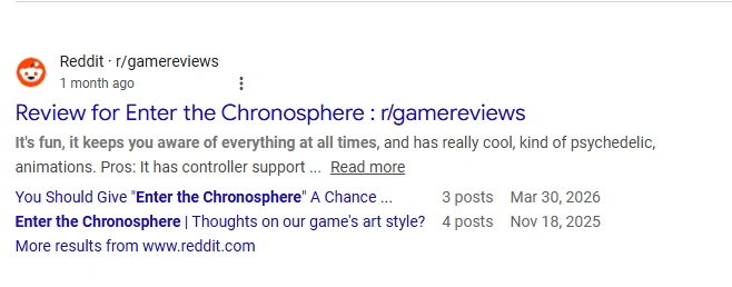 enter the chronosphere review
