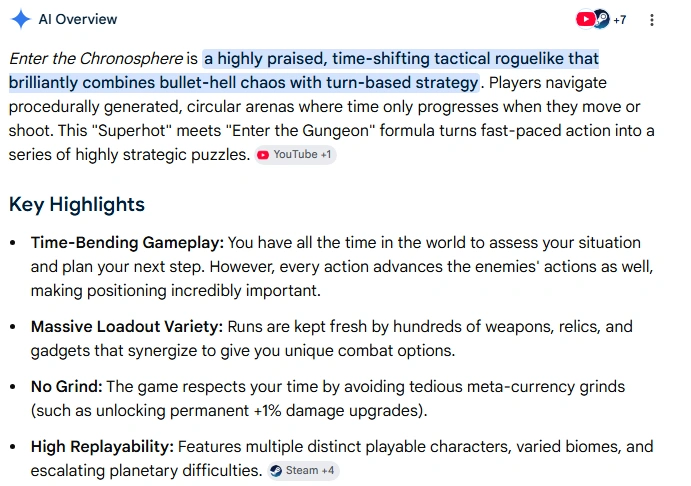 enter the chronosphere review