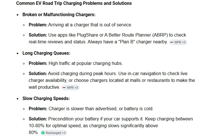 ev charging problems solutions