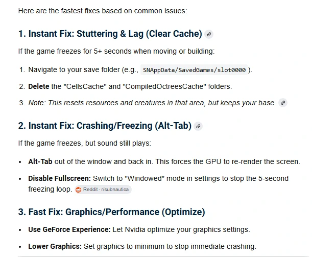 subnautica 2 problems solutions