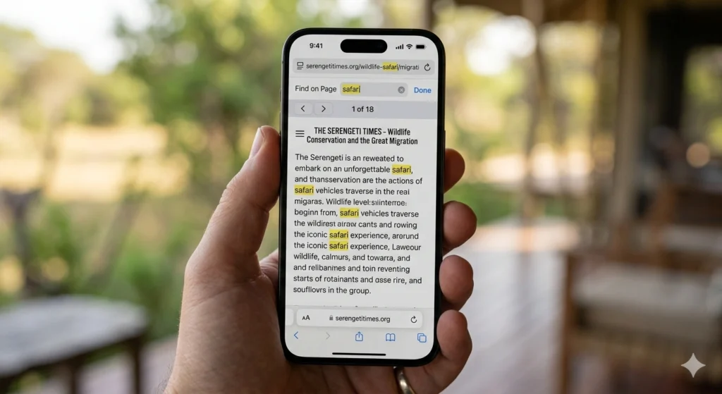 how to control f on iphone