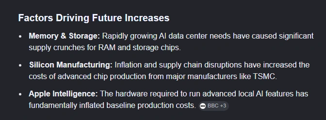 iphone price increase