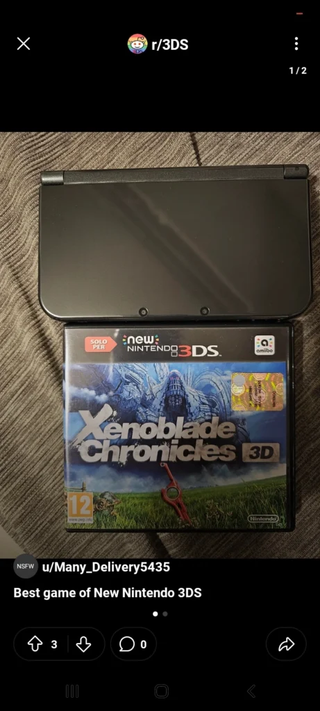xenoblade chronicles 3ds review