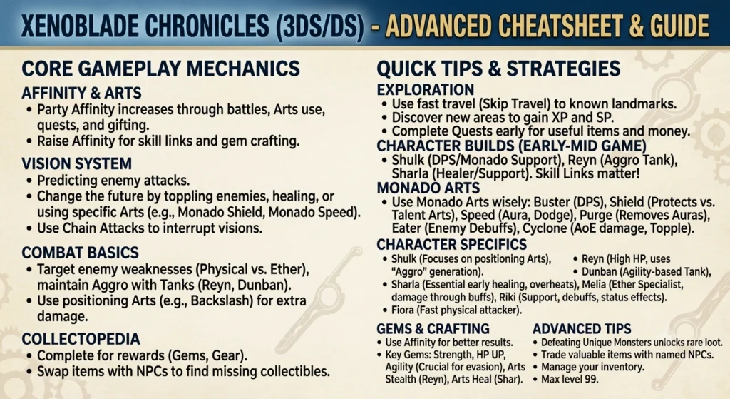 xenoblade chronicles 3ds review