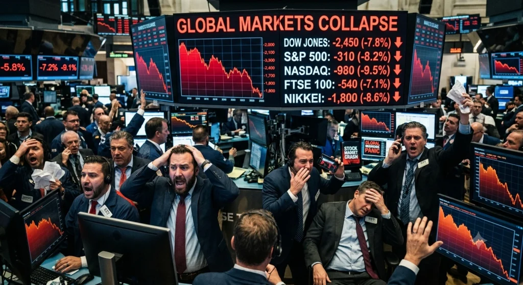 global market down today