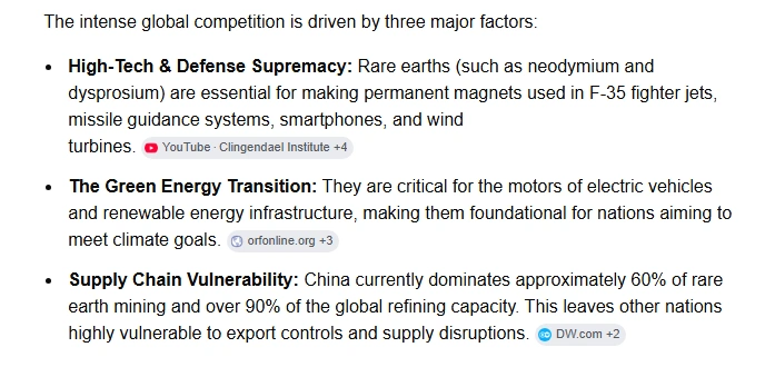 rare earth minerals